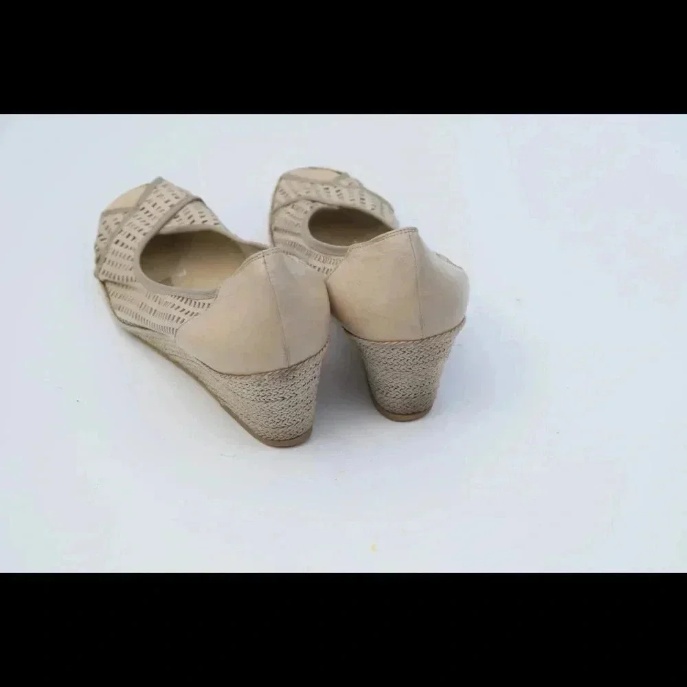Sesto Meucci peep toe wedges